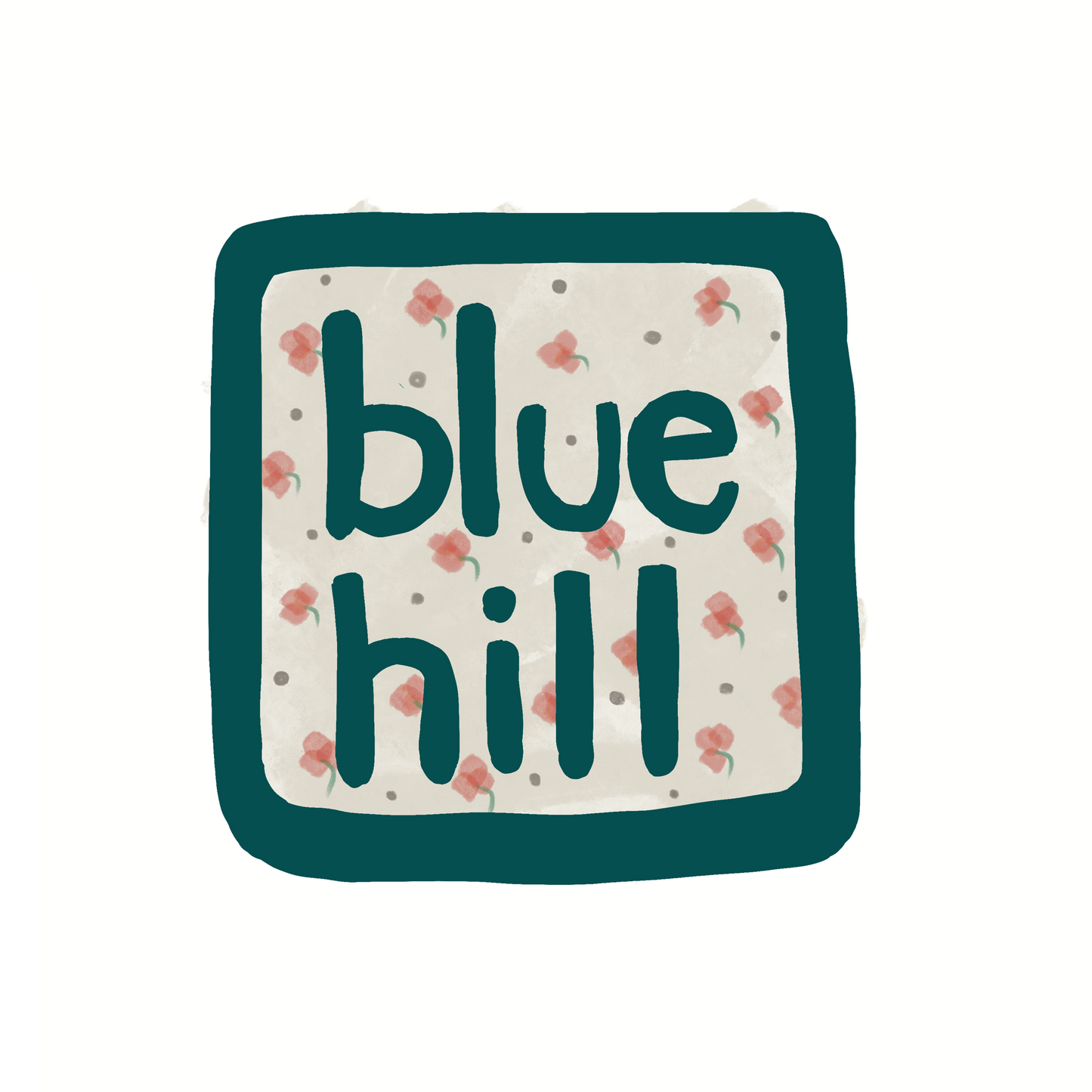 Destination: Blue Hill Maine - Calico - Sticker or Magnet