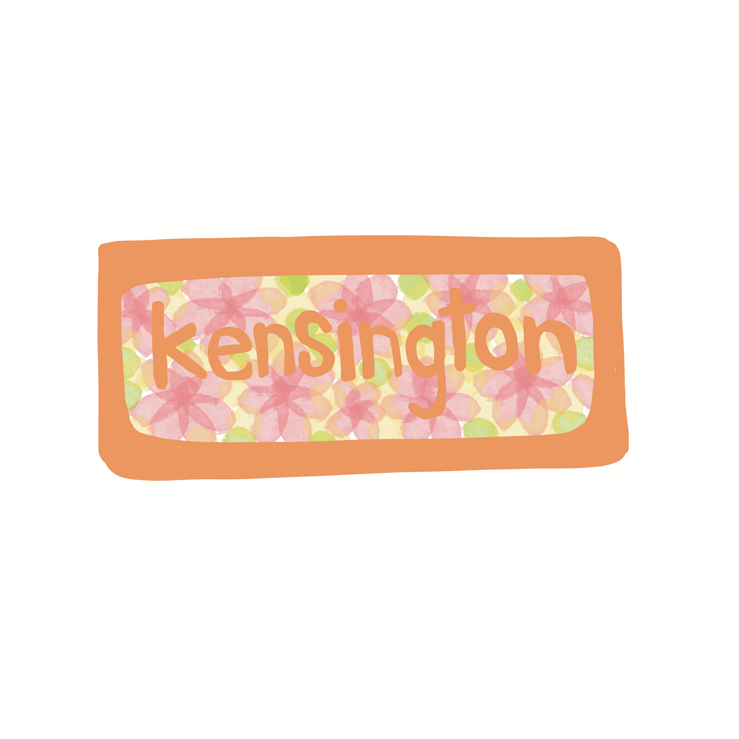 Kensington - Sticker, Magnet, Postcard, or Print