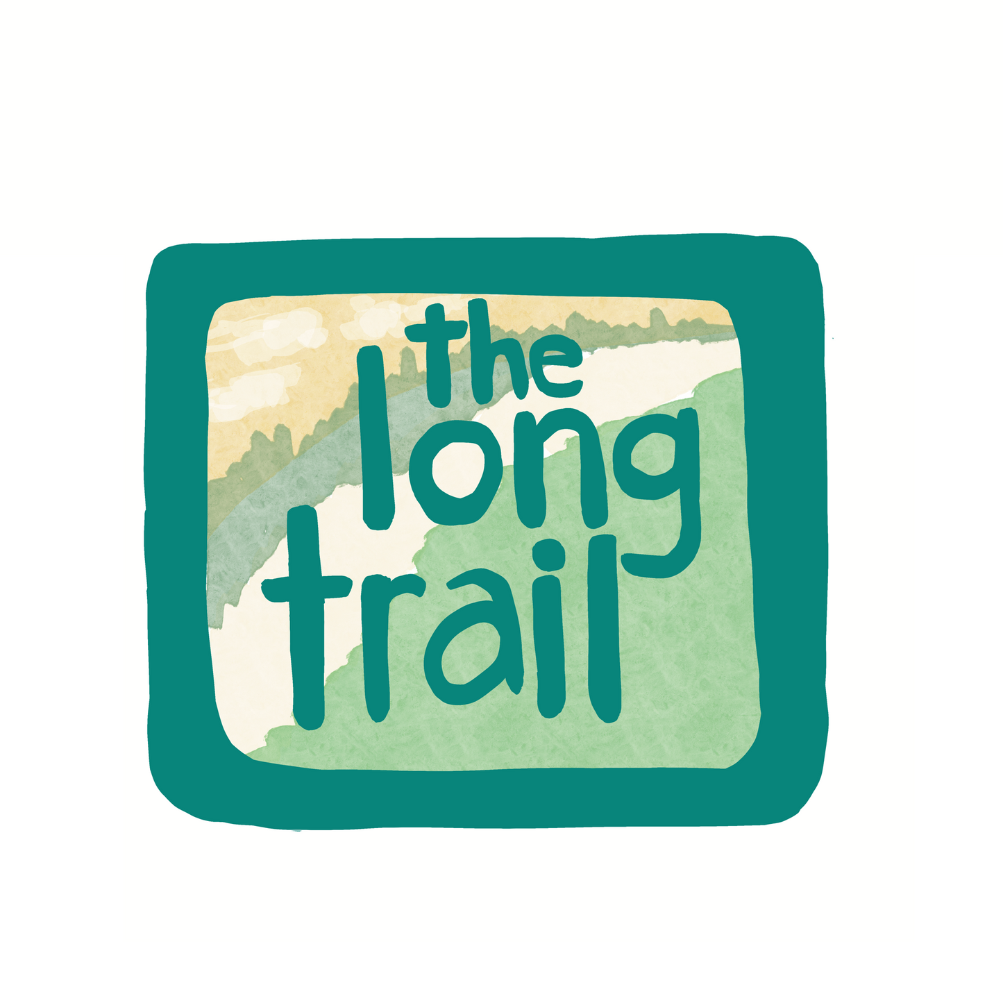 The Long Trail Sticker, Magnet, Postcard, or Print