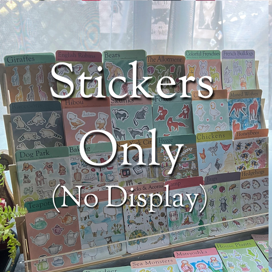 Sticker Sheet Refill: 24 Sticker Sheets