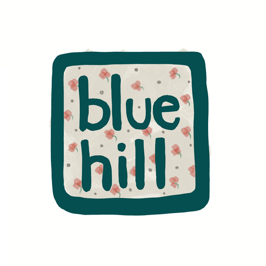 Destination: Blue Hill Maine - Calico - Sticker or Magnet