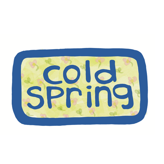 Destination: Cold Spring New York - Calico - Sticker or Magnet