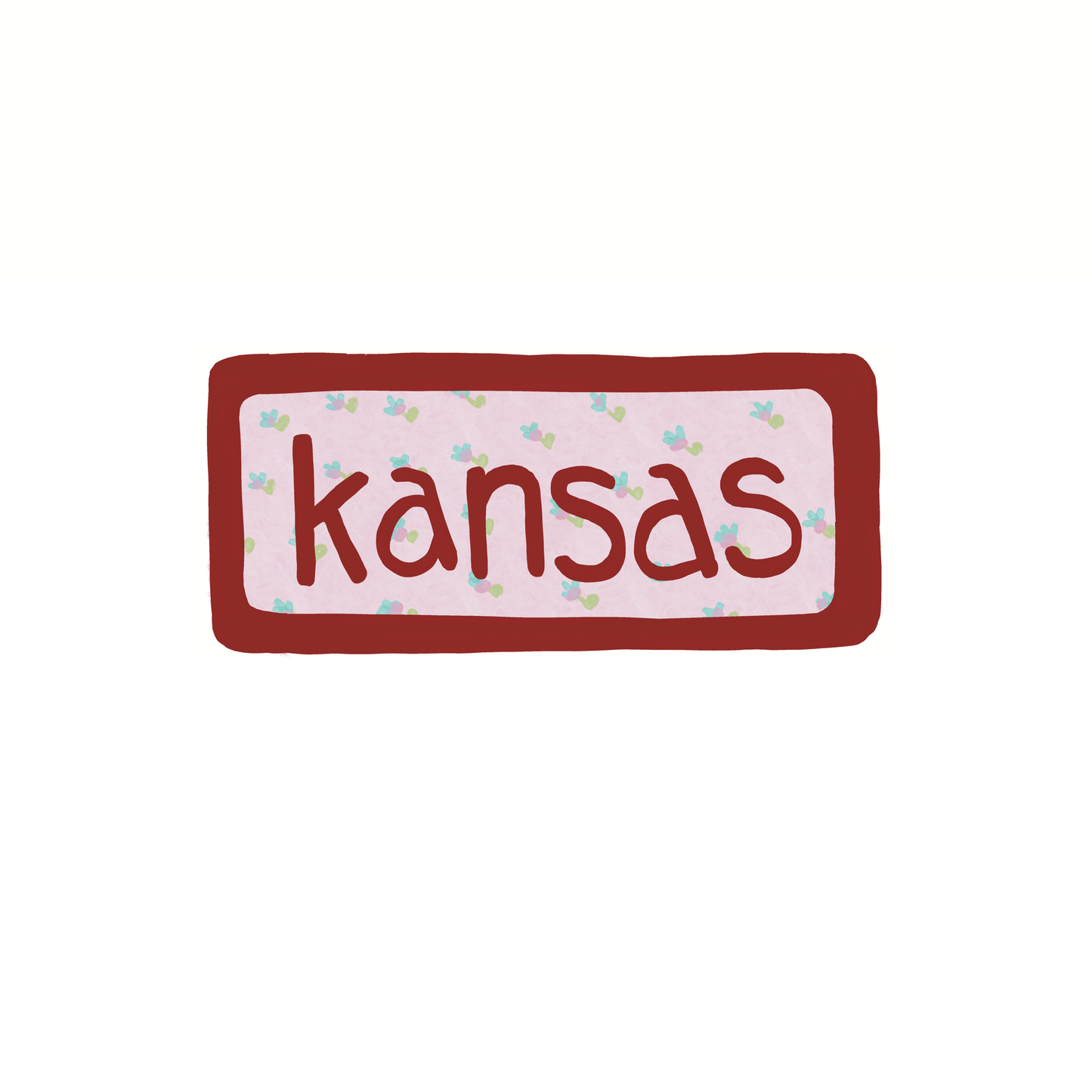 Kansas - Calico - Sticker, Magnet, Postcard, or Print