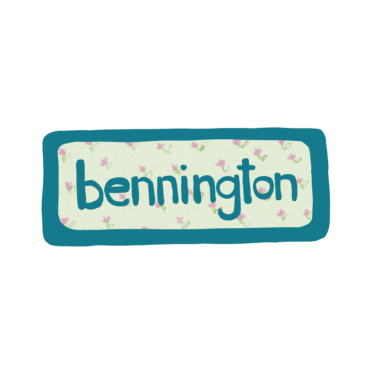 Bennington - Calico - Sticker, Magnet, Postcard, or Print