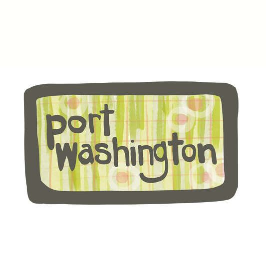 Destination: Port Washington, Long Island New York - Sticker or Magnet