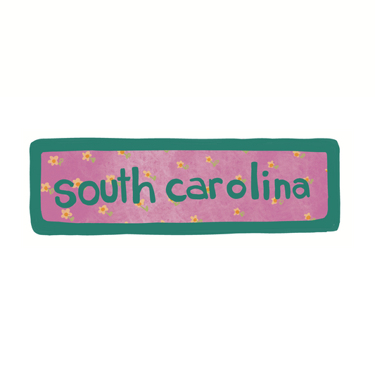 South Carolina - Calico - Sticker, Magnet, Postcard, or Print