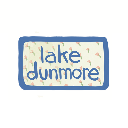 Lake Dunmore - Calico - Sticker, Magnet, Postcard, or Print