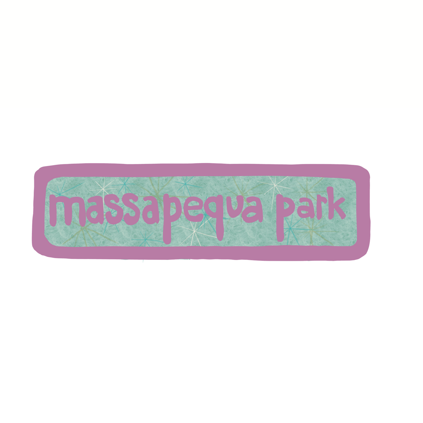 Destination: Massapequa Park, Long Island New York - Sticker or Magnet