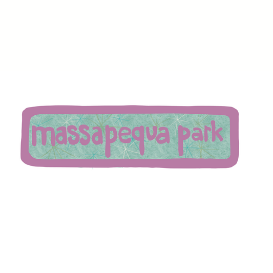 Destination: Massapequa Park, Long Island New York - Sticker or Magnet