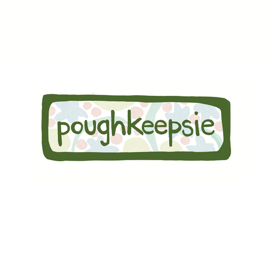 Poughkeepsie - Tiles - Sticker, Magnet, Postcard, or Print