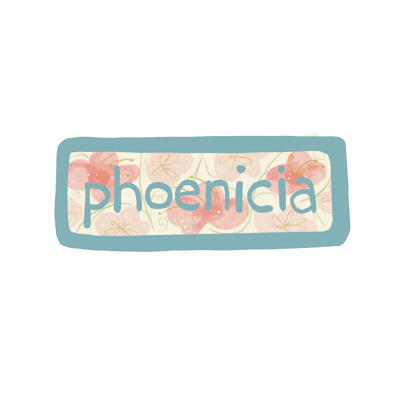 Destination: Phoenicia New York - Flowers - Sticker or Magnet