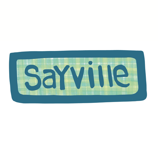 Destination: Sayville, Long Island New York - Sticker or Magnet