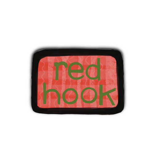 Destination: Red Hook New York - Sticker or Magnet