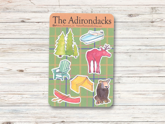 Adirondack Sticker Sheet