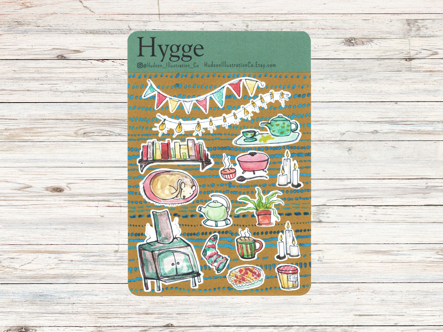 Hygge Sticker Sheet