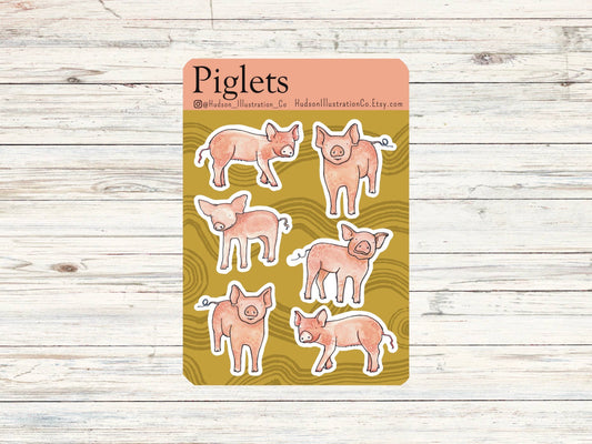 Piglets Sticker Sheet