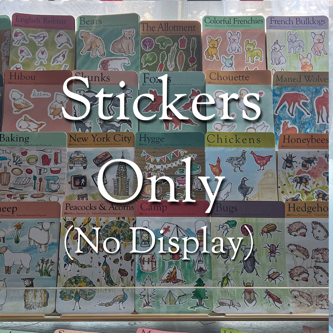 Sticker Sheet Refill: 12 Sticker Sheets